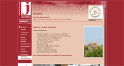 Desktop Screenshot of baugeschaeft-jannasch.de